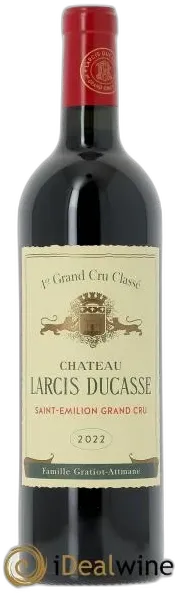 photo du vin Château Larcis Ducasse 1er Grand Cru Classé b 2022