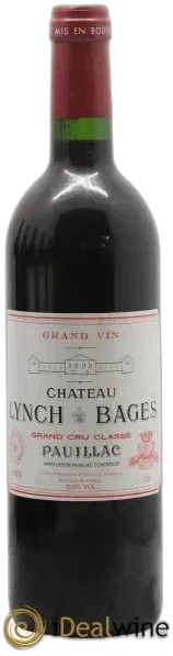 photo du vin Château Lynch Bages