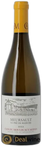 vue du vin Meursault Pré de Manche Clos du Moulin Aux Moines 2022
