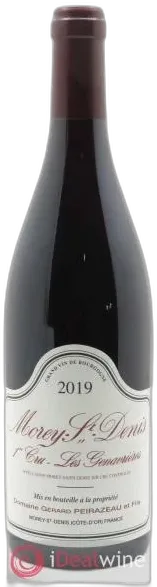 photo du vin Morey Saint-Denis 1er Cru les Genavrières Peirazeau 2019