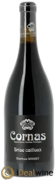 vue du vin Cornas Brise Cailloux Coulet Domaine du) Matthieu Barret 2022