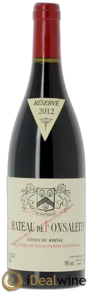 image du vin Côtes-du-Rhône Château de Fonsalette Emmanuel Reynaud 2012