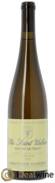 image du vin Alsace Riesling Grand Cru Rangen de Thann Clos Saint Urbain Zind-Humbrecht