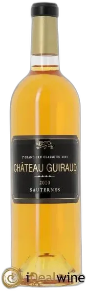 photo du vin Château Guiraud 1er Grand Cru Classé 2010
