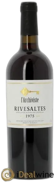 image du vin Rivesaltes L&Apos;Archiviste