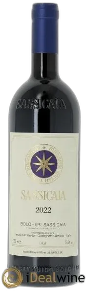 photo du vin Bolgheri Doc Sassicaia Tenuta San Guido