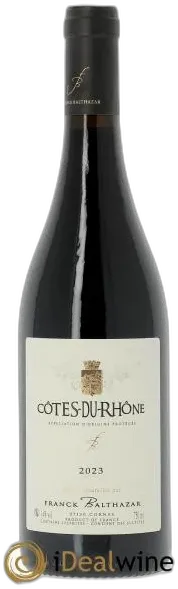 photos du vin Côtes-du-Rhône Franck Balthazar 2023