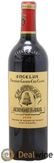 illustration du vin Château Angélus 1er Grand Cru Classé a 2008