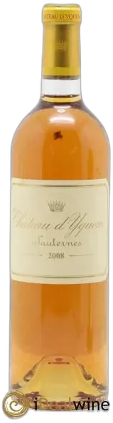 photo du vin Château D&Apos; Yquem 1er Cru Classé Supérieur 2008