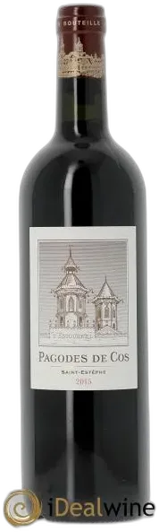 vue du vin les Pagodes de Cos Second Vin 2015