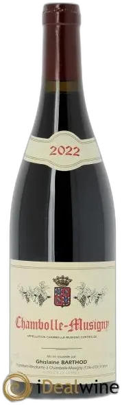 illustration du vin Chambolle-Musigny Ghislaine Barthod 2022