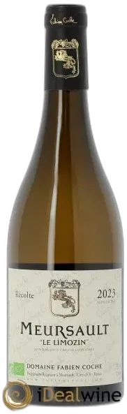 photo du vin Meursault le Limozin Fabien Coche 2023