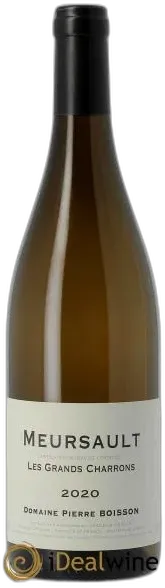 photo du vin Meursault les Grands Charrons Pierre Boisson 2020