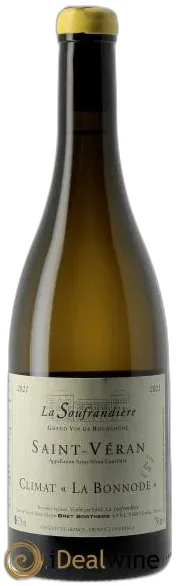 vue du vin Saint-Véran la Bonnode Cuvée Zen la Soufrandière Bret Brothers 2021
