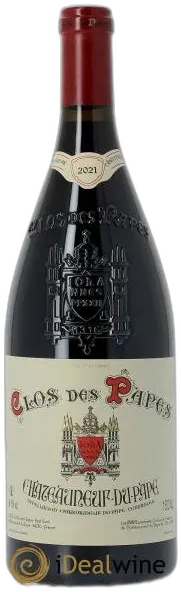 image du vin Châteauneuf-du-Pape Clos des Papes Paul Avril 2021