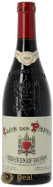 image du vin Châteauneuf-du-Pape Clos des Papes Paul Avril 2021