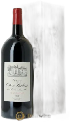 photo du vin Château Cote de Baleau 2022