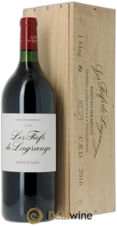 photos du vin les Fiefs de Lagrange Second Vin 2016