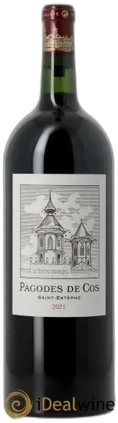 vue du vin les Pagodes de Cos Second Vin 2021