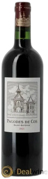 vue du vin les Pagodes de Cos Second Vin 2021