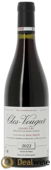 illustration du vin Clos de Vougeot Grand Cru Laurent Roumier 2022