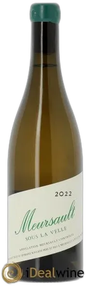 photos du vin Meursault Sous la Velle Sans Sulfite Ajouté Rougeot Père et Fils 2022