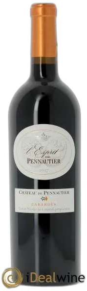 image du vin Cabardès L&Apos;Esprit de Pennautier Maison Lorgeril 2017
