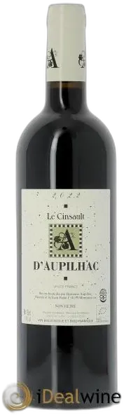 photo du vin Vin de France Aupilhac le Cinsault Sylvain Fadat 2022