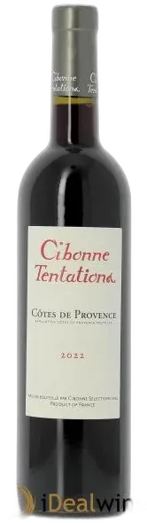 capture du vin Côtes de Provence Clos Cibonne Tentations 2022