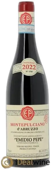 aperçu du vin Montepulciano D&Apos;Abruzzo Doc Branella Emidio Pepe