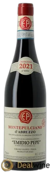 aperçu du vin Montepulciano D&Apos;Abruzzo Doc Branella Emidio Pepe