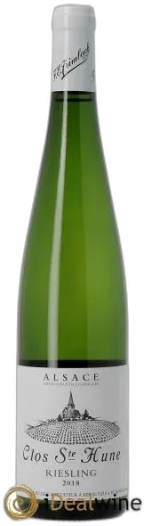 vue du vin Alsace Riesling Clos Sainte-Hune Trimbach