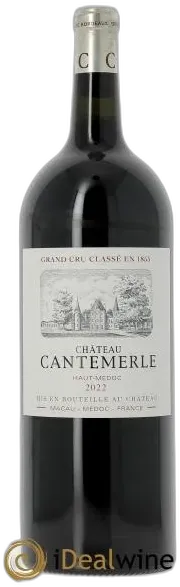 photo du vin Château Cantemerle 5ème Grand Cru Classé 2022
