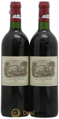 capture du vin Château Lafite Rothschild 1er Grand Cru Classé 1998