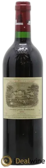 photo du vin Château Lafite Rothschild 1er Grand Cru Classé 1996