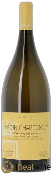 photo du vin Heritiers du Comte Lafon Macon Chardonnay Clos de la Crochette Blanc 2022