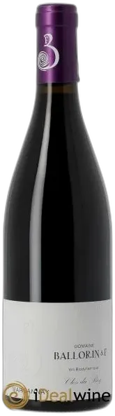 photo du vin Marsannay Clos du Roy Ballorin & F