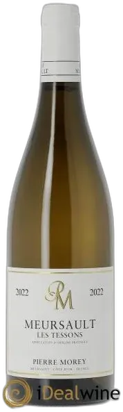 photo du vin Meursault les Tessons Pierre Morey 2022