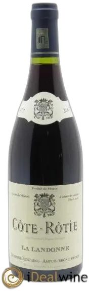 photo du vin Côte-Rôtie la Landonne René Rostaing