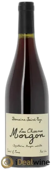 photo du vin Morgon les Charmes Domaine Saint-Cyr