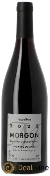 photo du vin Morgon Vieilles Vignes Guy Breton