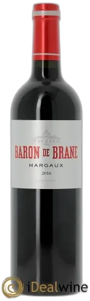 photo du vin Baron de Brane Second Vin 2016