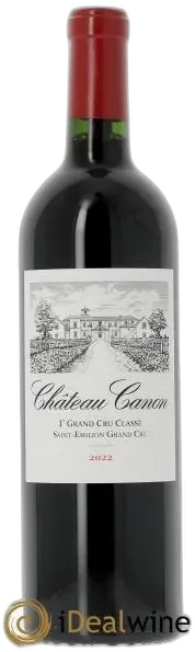 photos du vin Château Canon 1er Grand Cru Classé b 2022