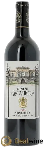 image du vin Château Léoville Barton 2ème Grand Cru Classé 2022