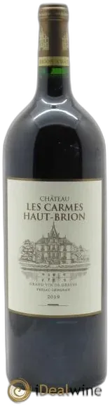 image du vin Château les Carmes Haut-Brion 2019