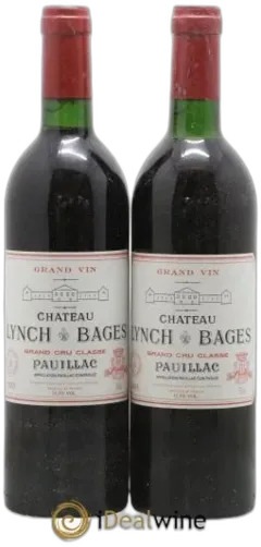 photo du vin Château Lynch Bages