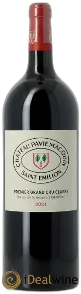 image du vin Château Pavie Macquin 2021 Bois