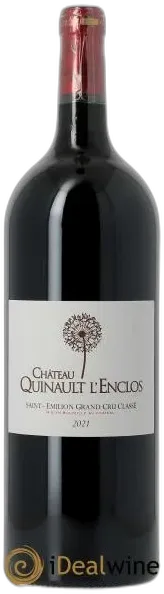 vue du vin Château Quinault L&Apos;Enclos