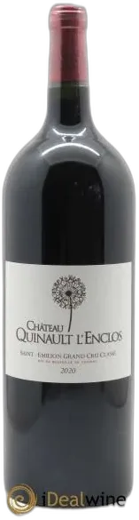 vue du vin Château Quinault L&Apos;Enclos