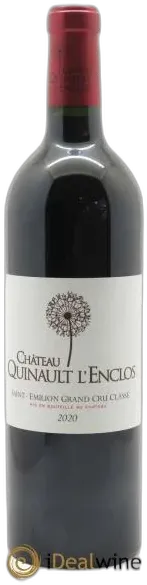 vue du vin Château Quinault L&Apos;Enclos
